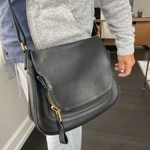 Tom Ford leather cross body bag